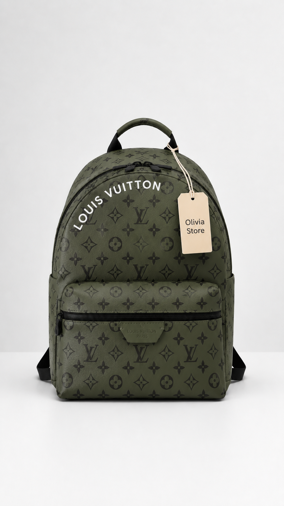 18. Louis Vuitton Mochila Verde