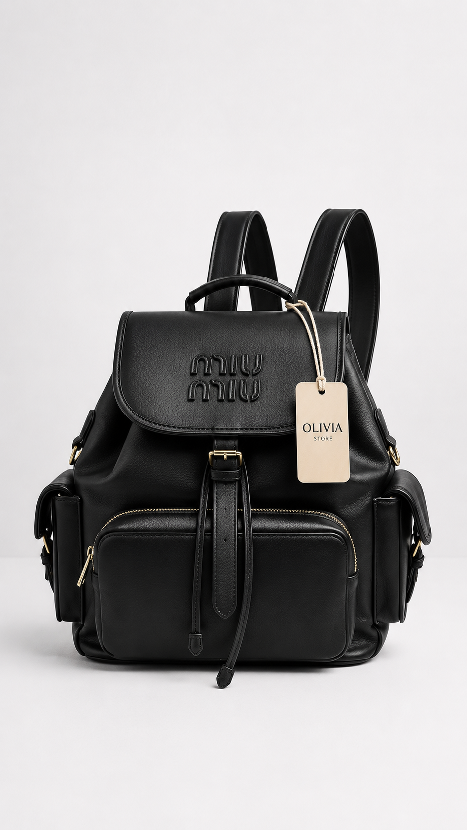 7. Miu Miu Mochila Negra