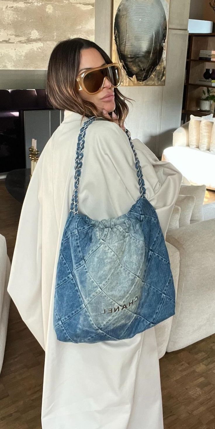 Chanel 22 Denim