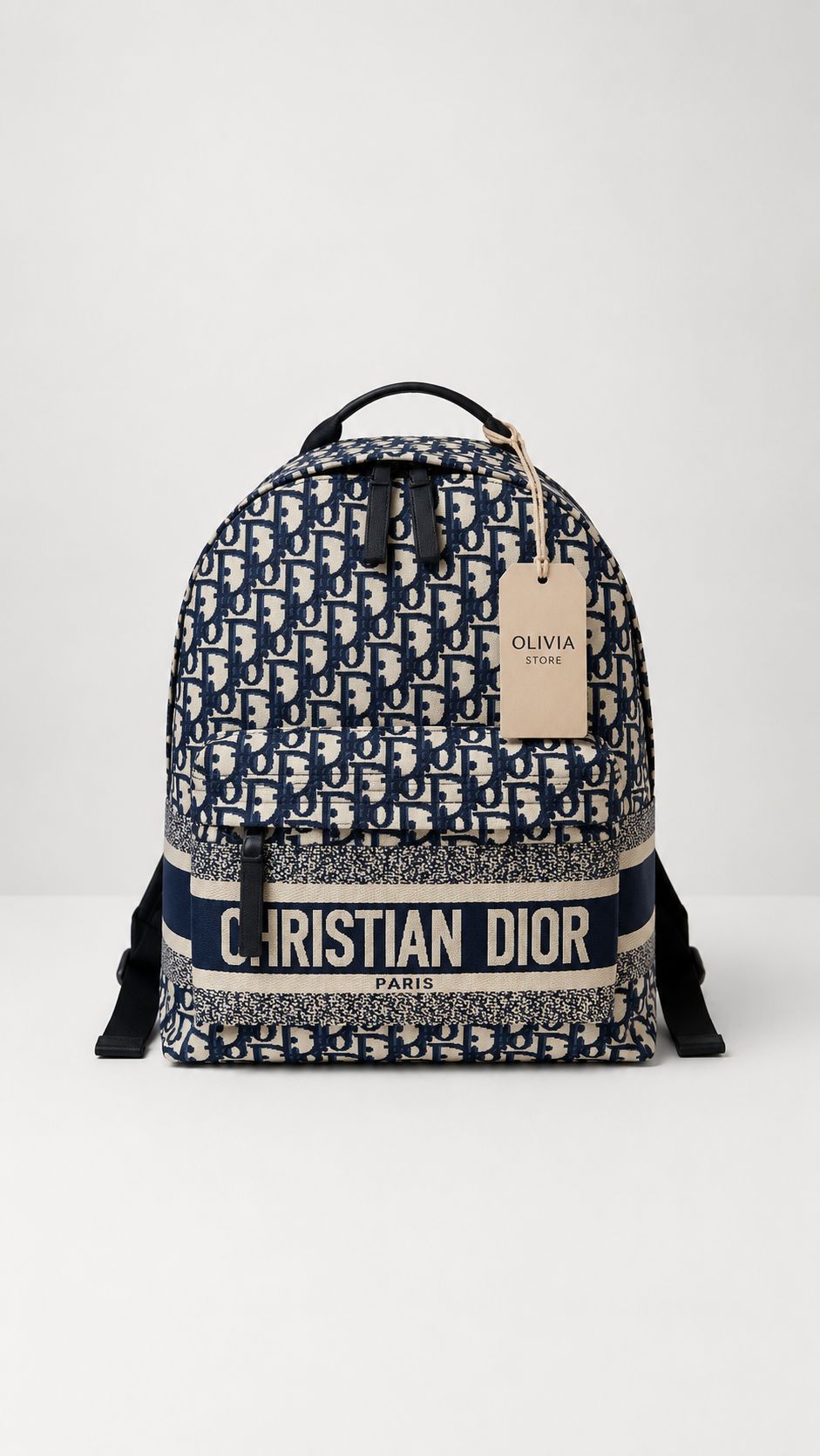 9 Christian Dior Mochila Azul