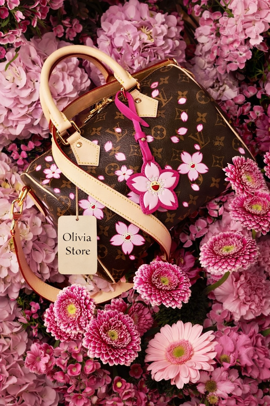 Louis Vuitton Baúl Flowers