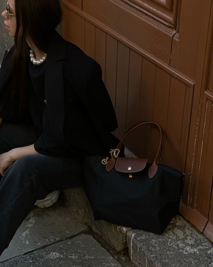 Longchamp Tote Le Pliage Black
