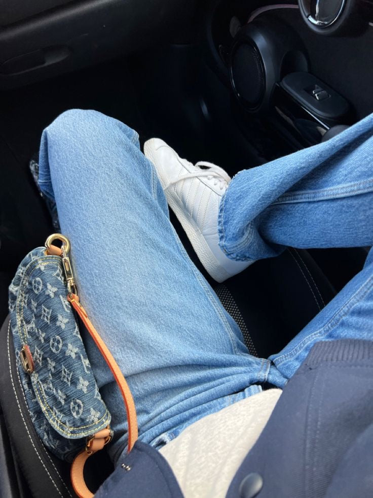 Louis Vuitton Denim Pleaty Pochette
