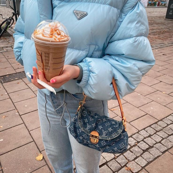 Louis Vuitton Denim Pleaty Pochette