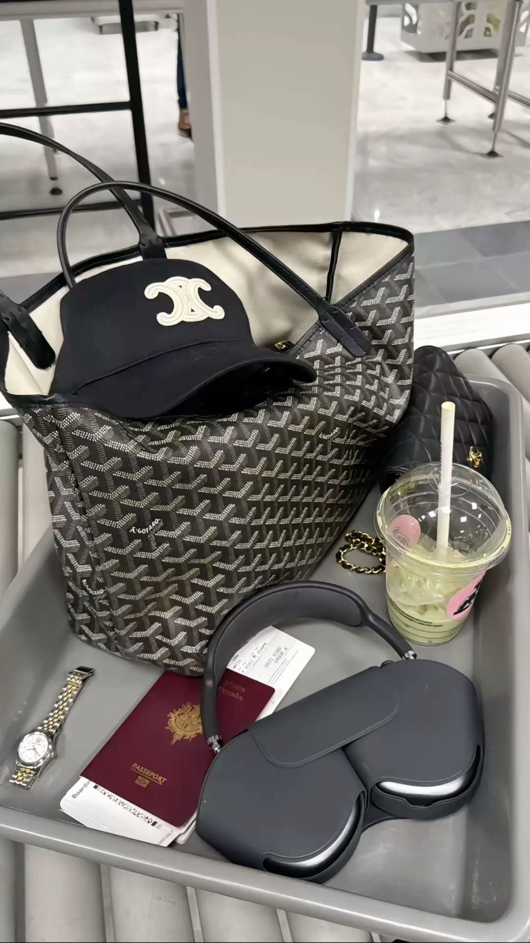 Goyard Tote Black