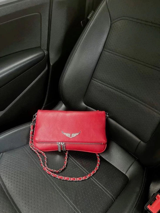Zadig & Voltaire Red Rock Grained Leather
