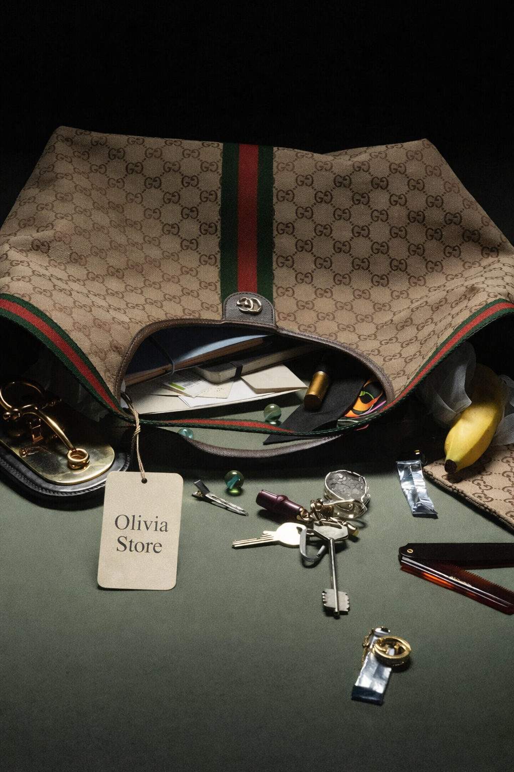 Gucci Giglio Brown