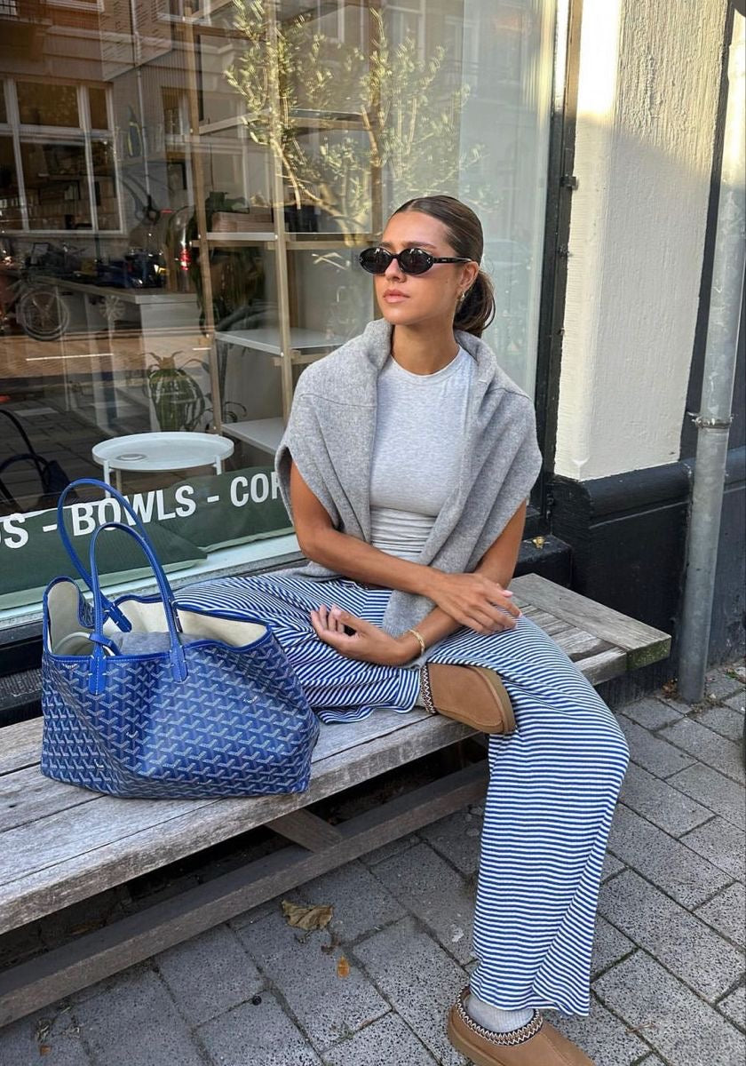Goyard Tote Blue