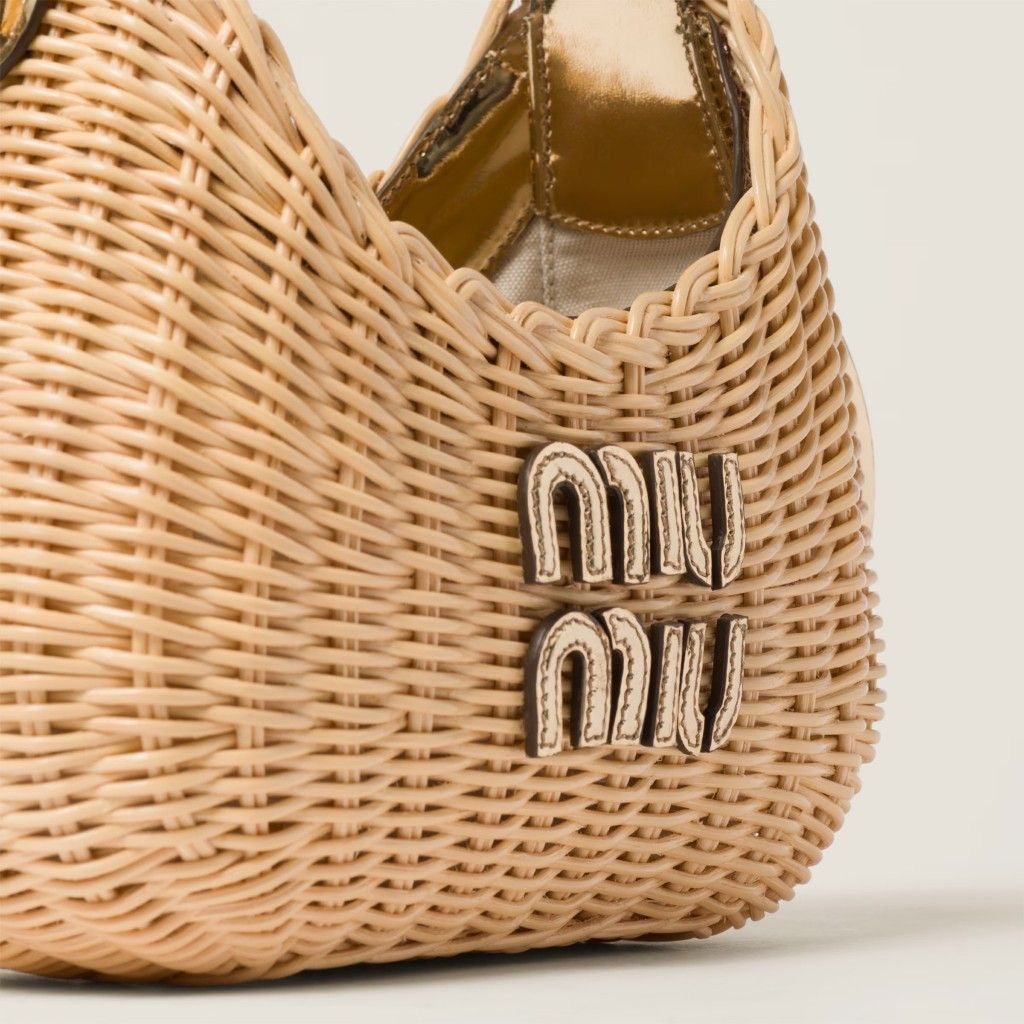 Miu Miu Wander Raffia