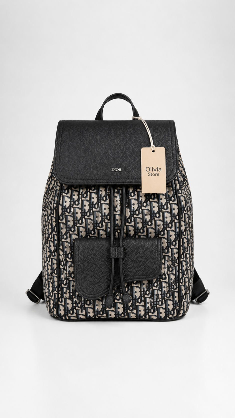 17. Christian Dior Mochila Azul Oscuro