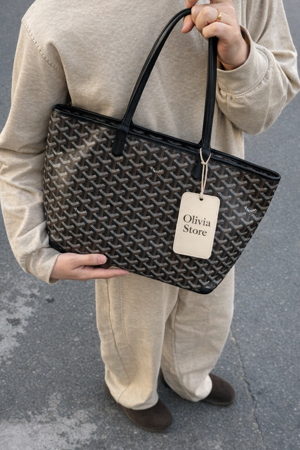 Goyard Tote Black