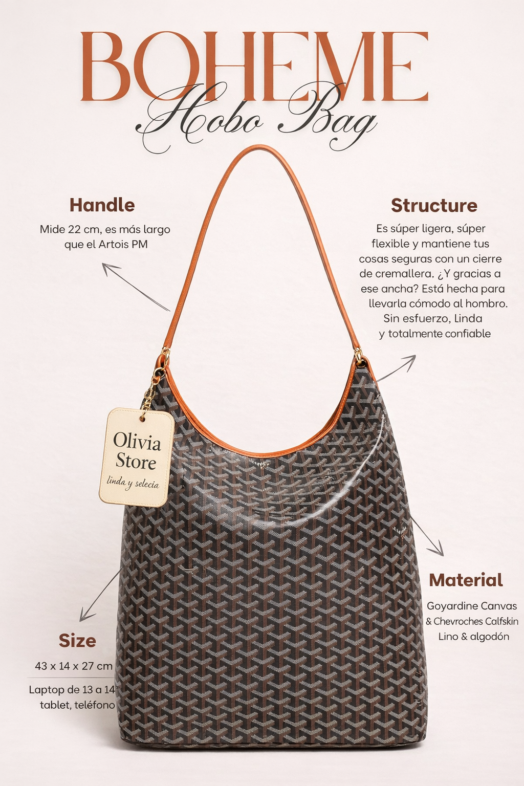 Goyard Bohème Hobo