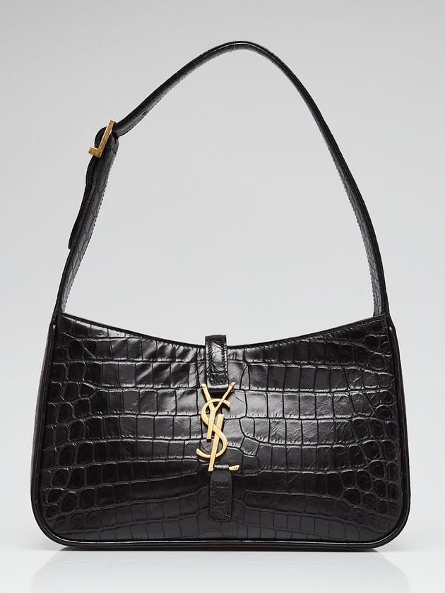 Yves Saint Laurent Hobo Crocco