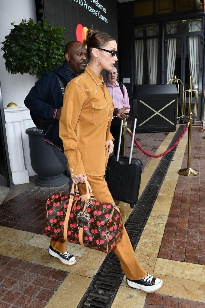 Louis Vuitton Keepall Cherry