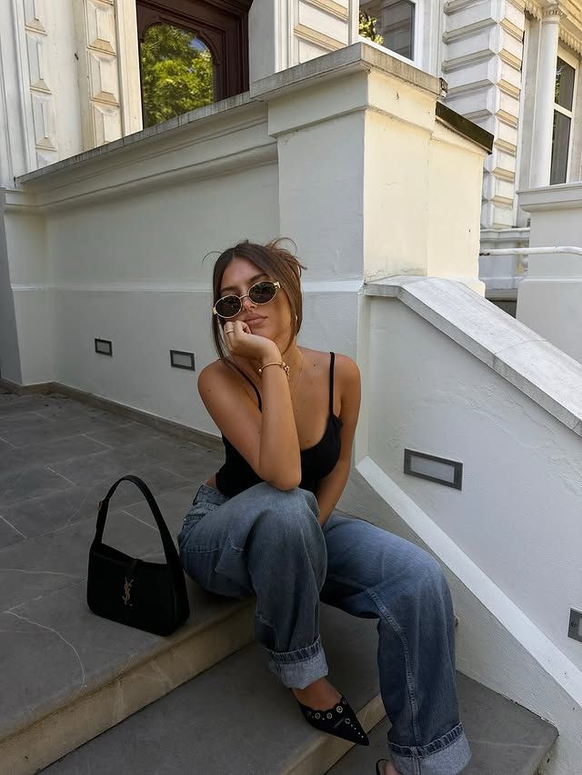 Yves Saint Laurent Hobo Crocco