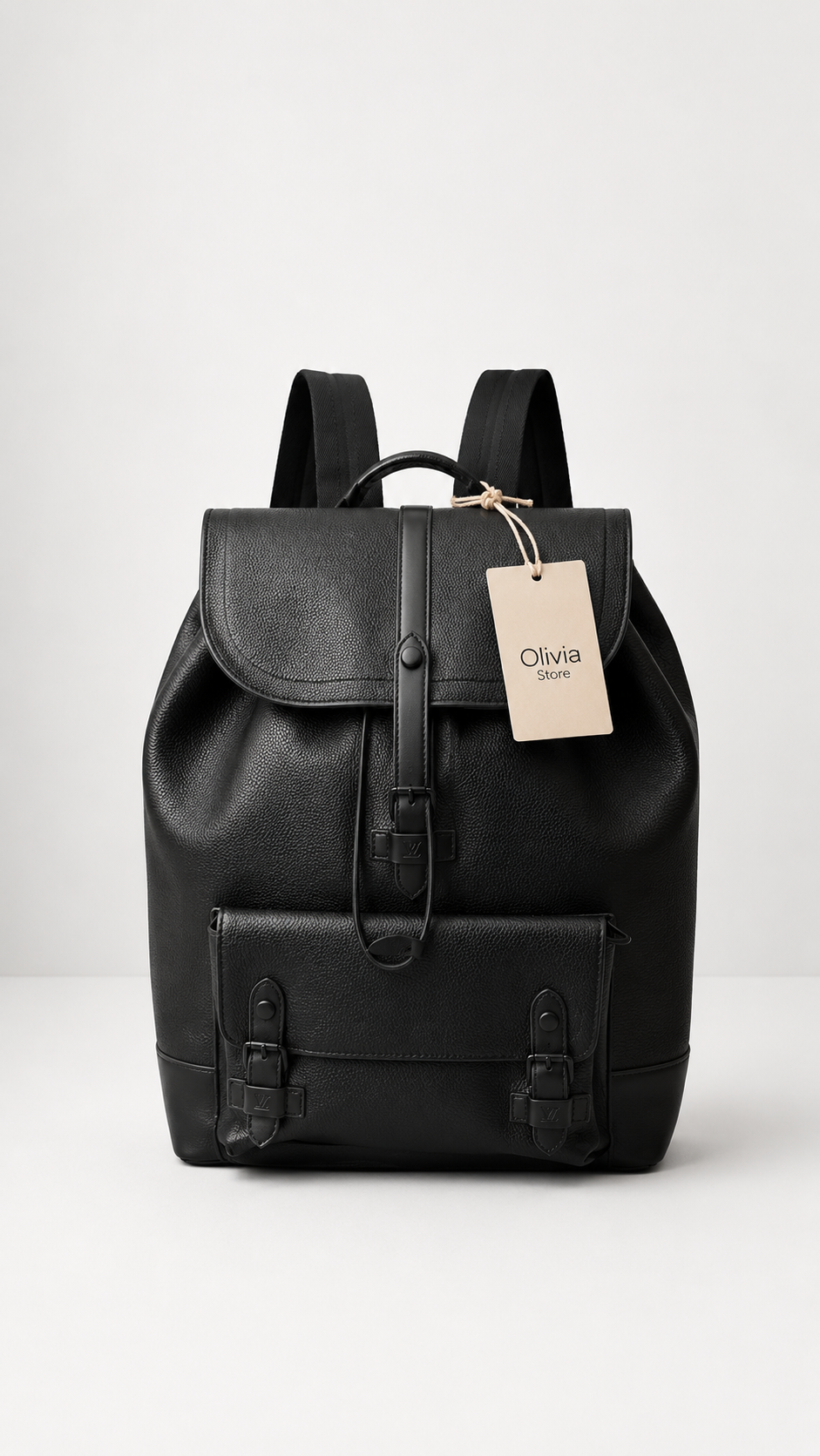 12. Louis Vuitton Mochila Negra