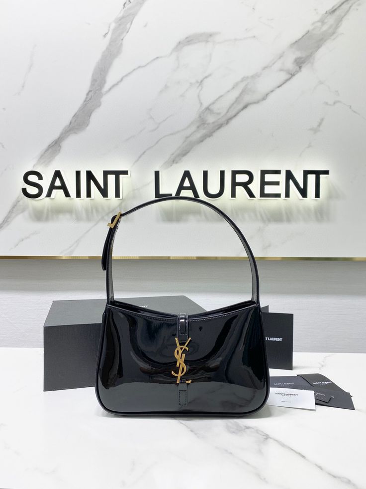Yves Saint Laurent Hobo Charolada Black