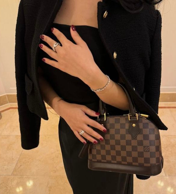 Louis Vuitton Mini Alma Brown