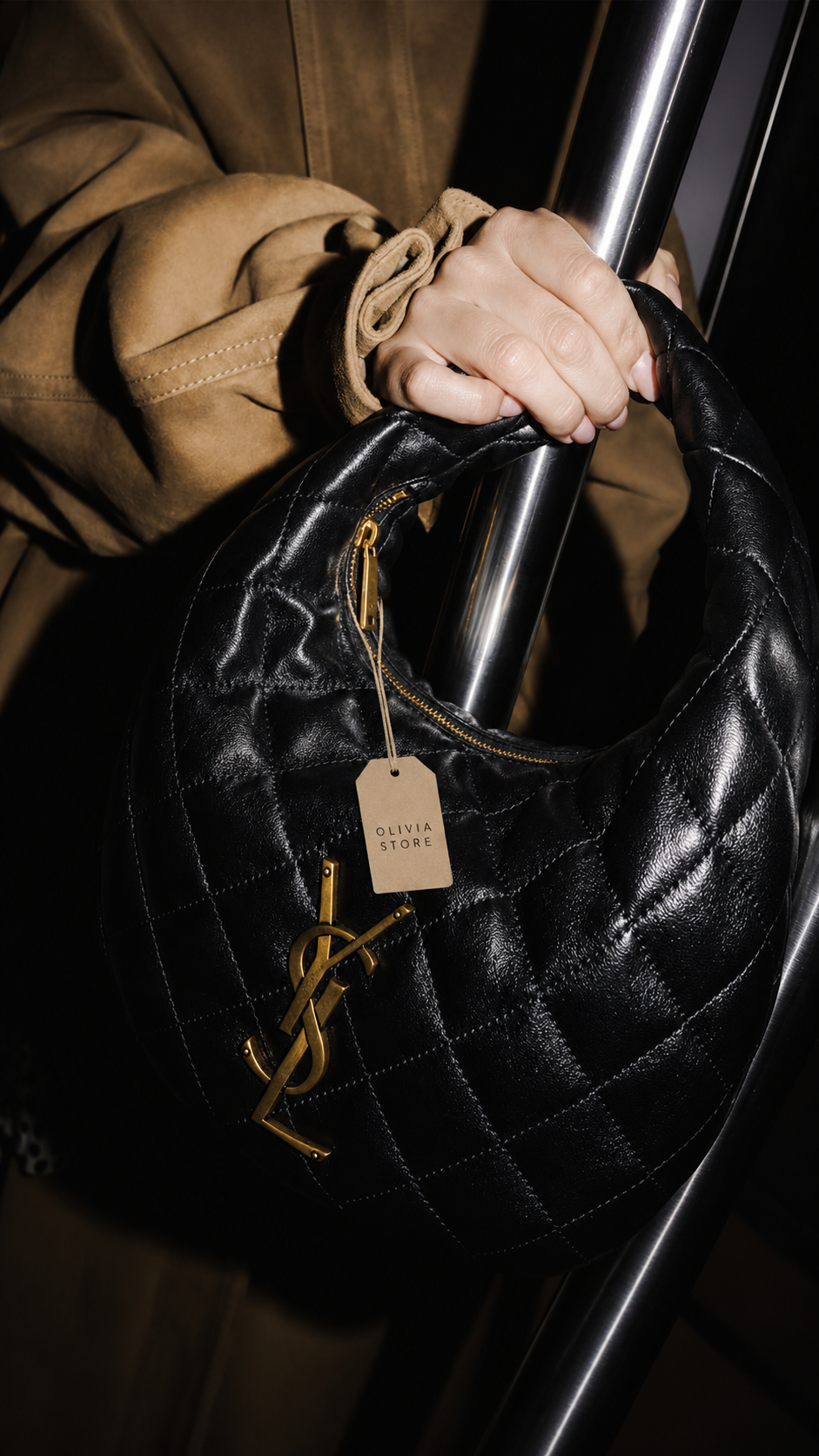 Yves Saint Laurent Icare Hobo