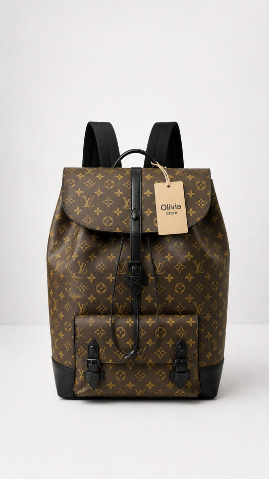 14. Louis Vuitton Mochila Marrón