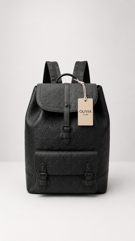 10. Louis Vuitton Mochila Negra