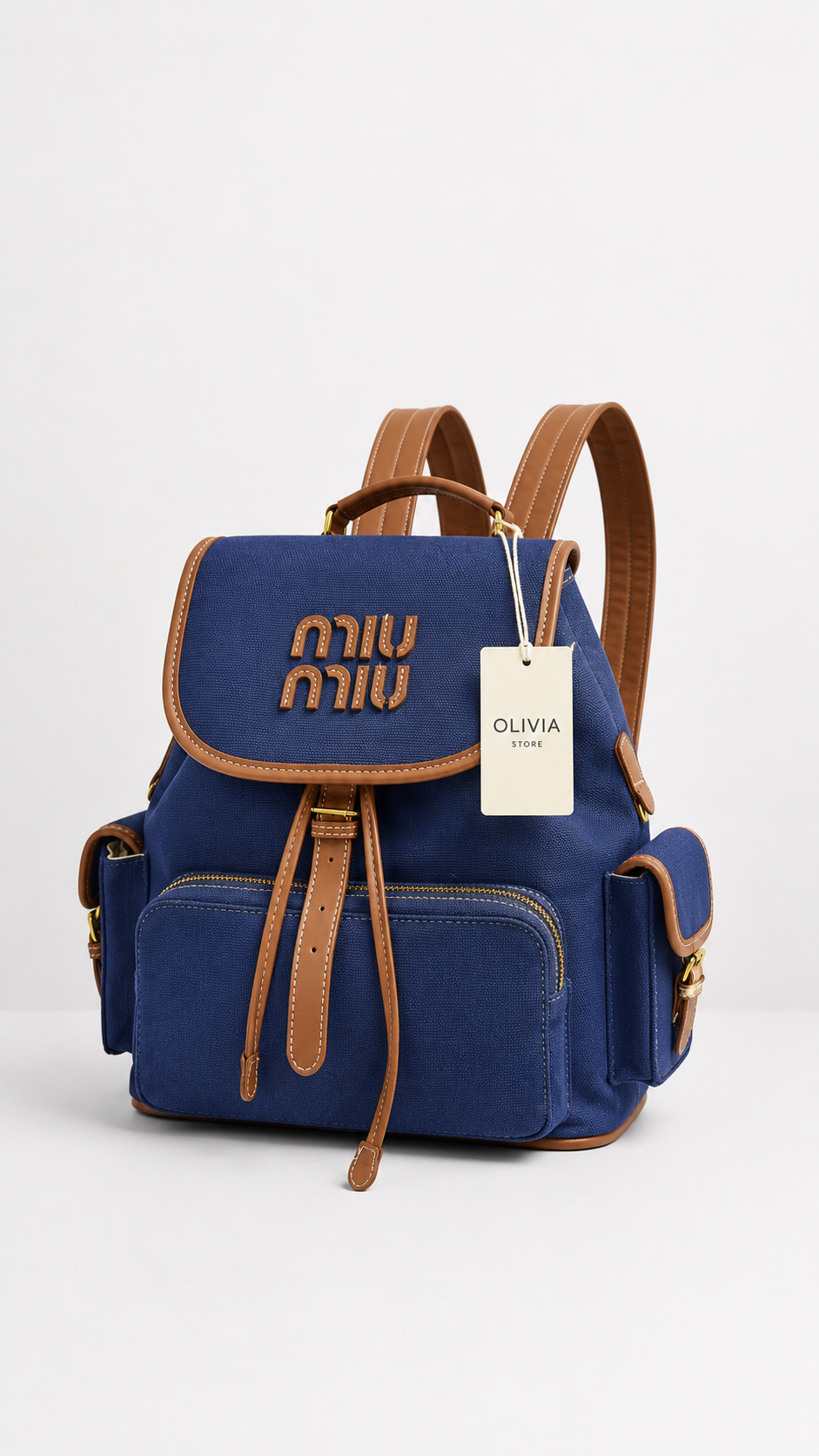 5. Miu Miu Mochila Azul