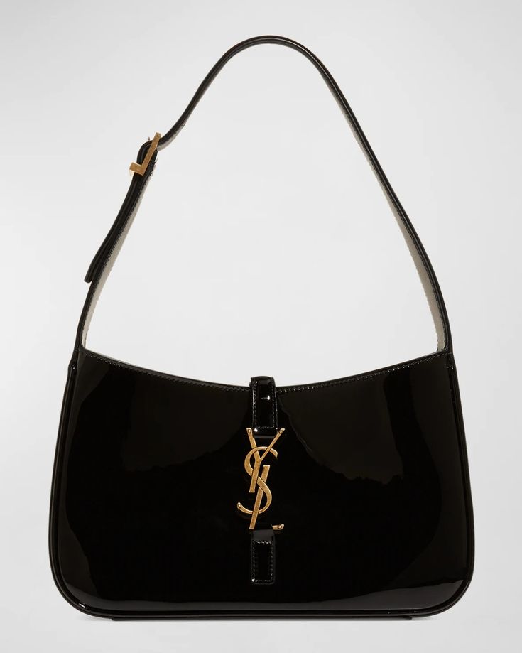 Yves Saint Laurent Hobo Charolada Black