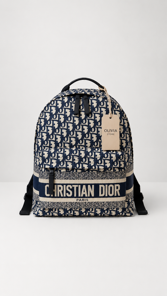 9 Christian Dior Mochila Azul